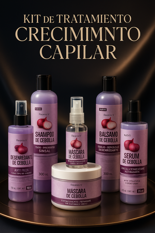 ¡NUEVO KIT DE CRECIMIENTO Y CUIDADO CAPILAR DE CEBOLLA! ✨